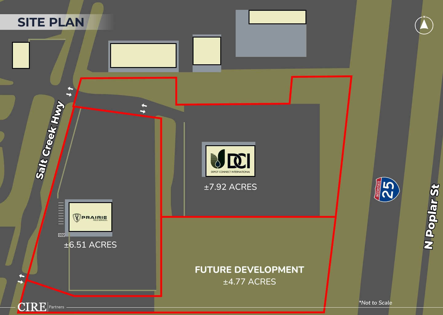 Two-Tenant Net Lease Industrial + Land